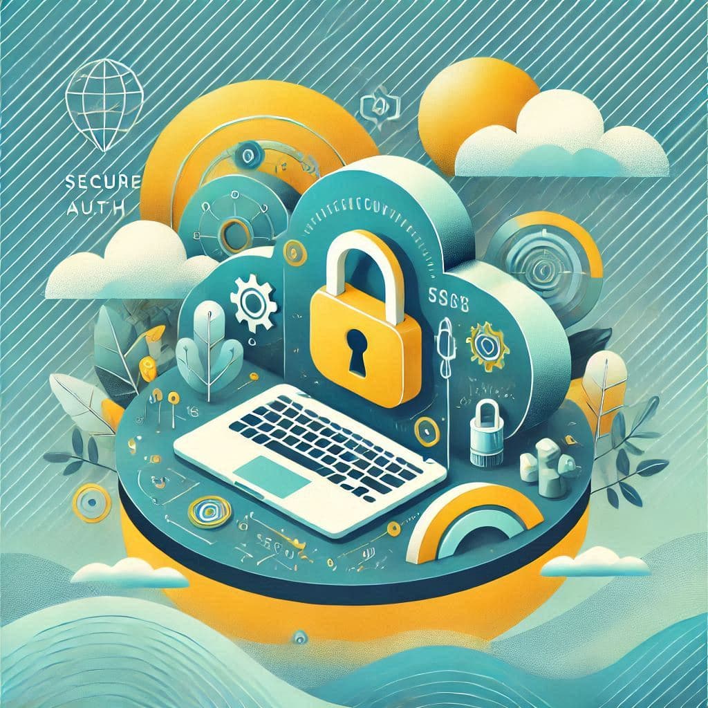 Hero landing image for secure auth